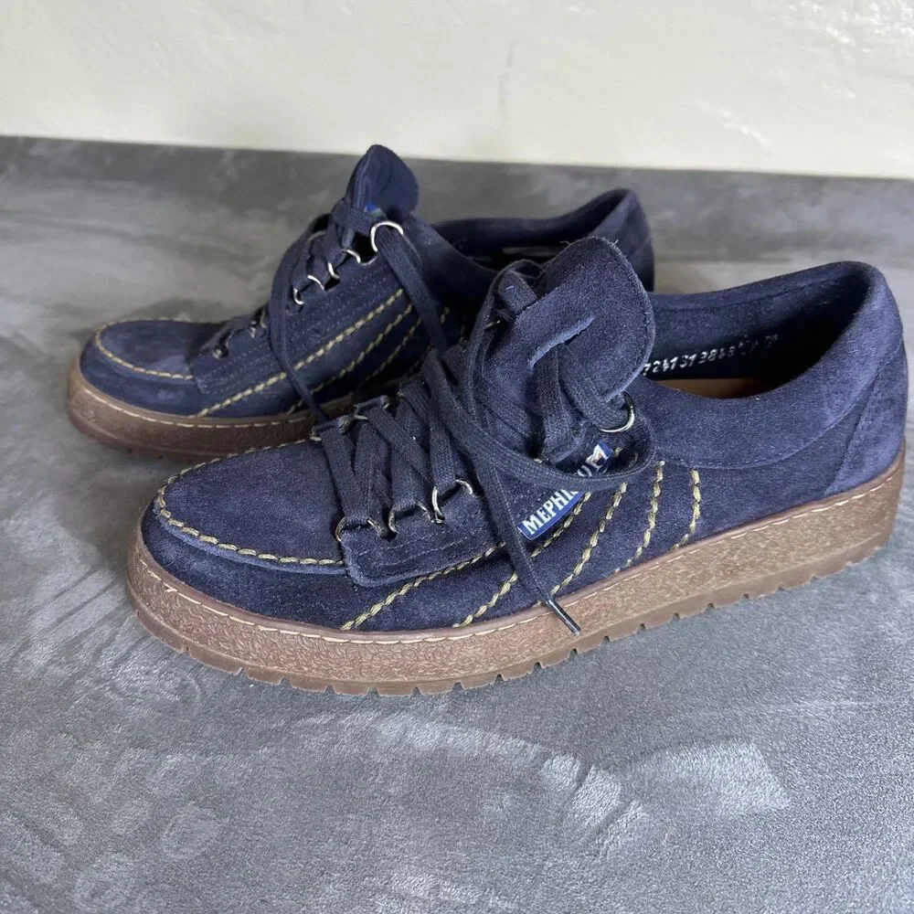 Mephisto Rainbow Sneakers Navy Men’s Shoes 8 M EUR 7.5 walking shoes European